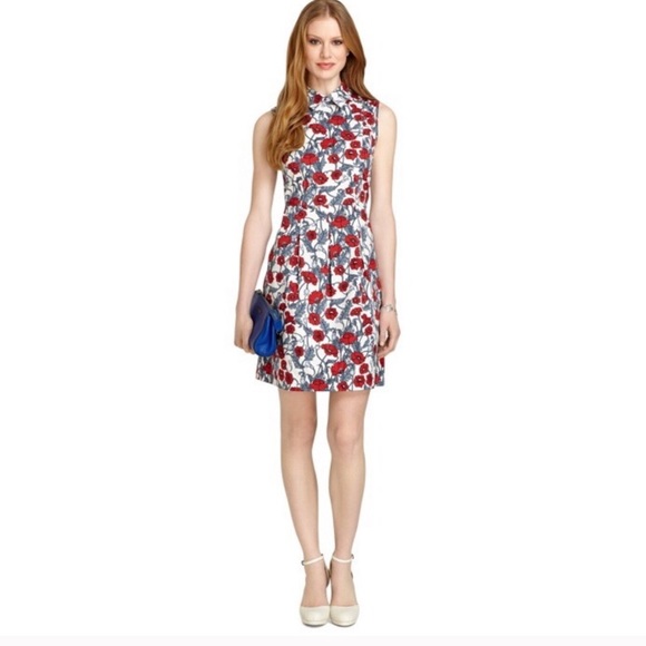 brooks brothers red fleece dress